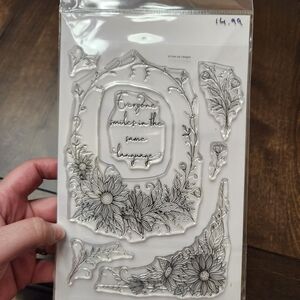 Pink Ink Designs Cottage Garden Stamps